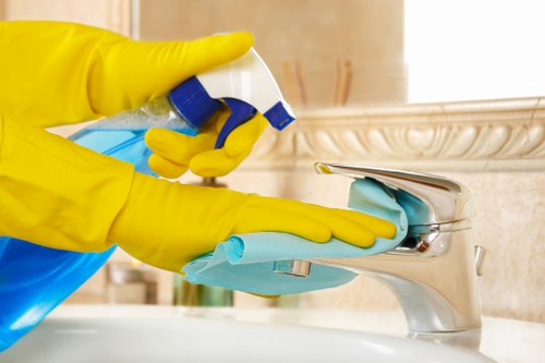 Hard surface stain treatment in Elmstead kitchens and bathrooms