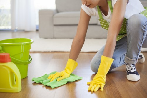 Elmstead Carpet Cleaners team maintaining a safe work environment